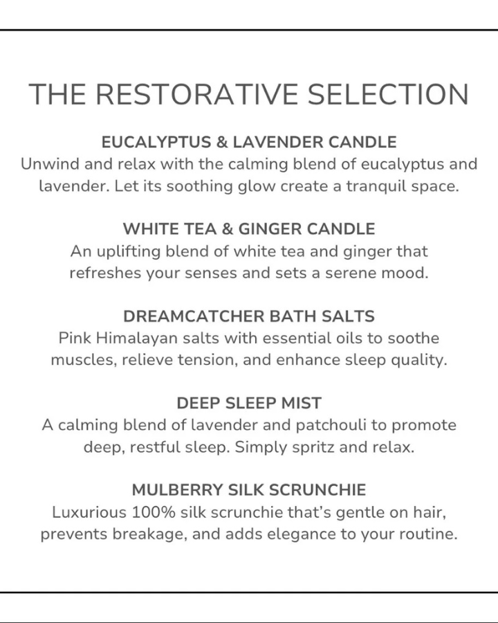 The Restorative Selection MISA X SLEEP RITUALS